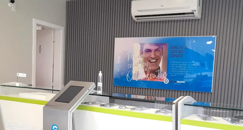 Estrutura da clínica OrthoDontic Chapecó